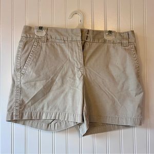 JCrew City Shorts size 6